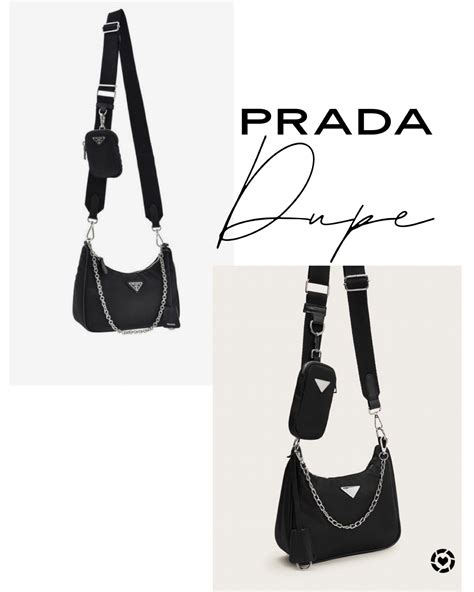 crossbody prada dupe|prada triangle dupe.